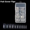 100pcs full cover nail tips