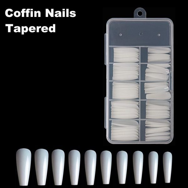 100pcs Tapered Coffin Nails With Box