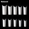 500pcs C Curve Well-less French Nail tips in natural