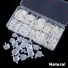 500pcs Full Cover Toe Tips With Box in natural color