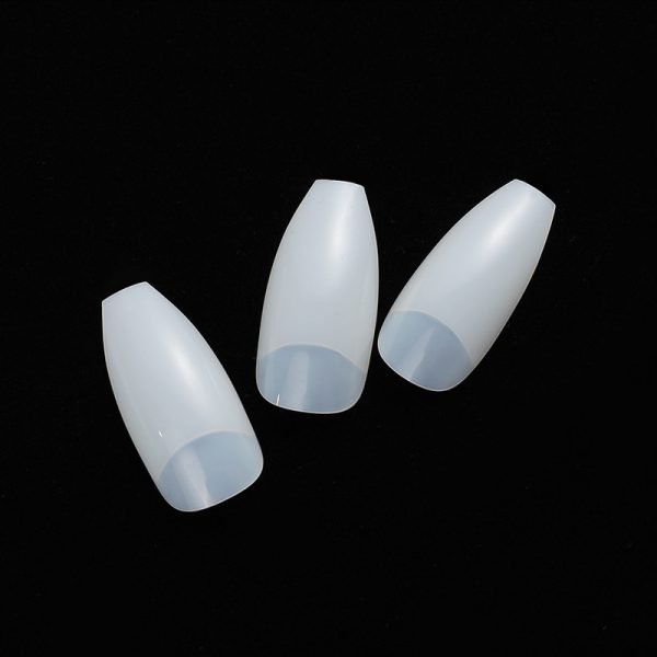 detail of ballerina half cover nail tips-1