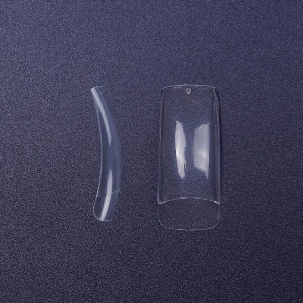details of half cover nail tips