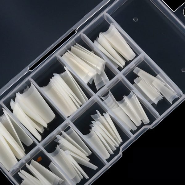 details of coffin French Nail Tips-2