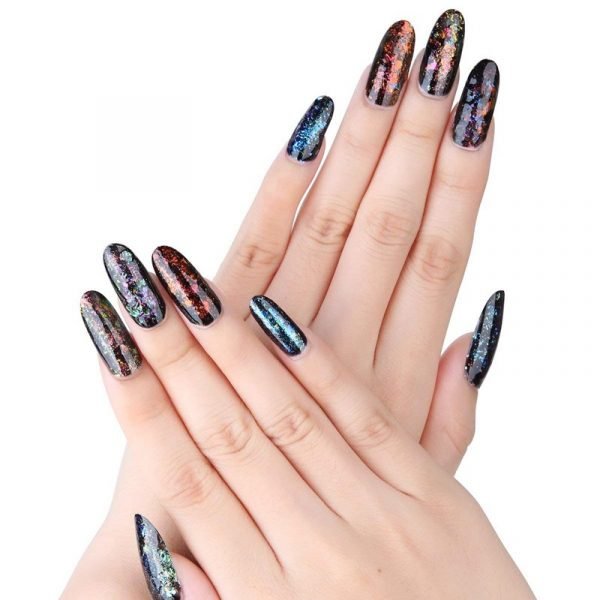 effect of Oval Shape Full Cover Nail Tips
