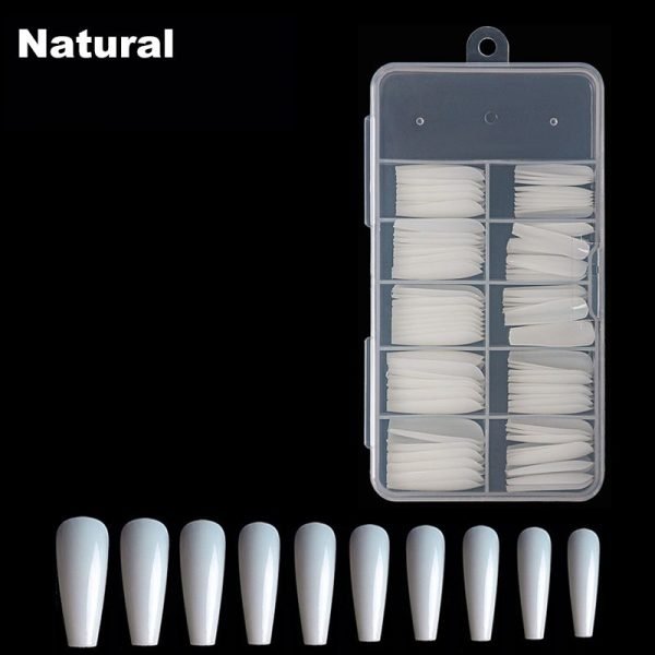 natural of Tapered Coffin Nails With Box