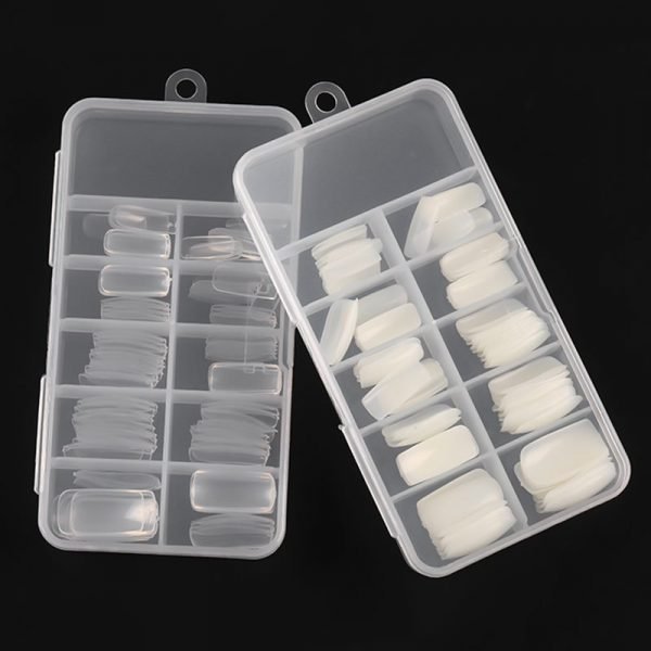 package of 100pcs full cover nail tips