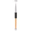 11mm hair of Nail Art Liner Brush With Gold Diamond Acrylic Handle