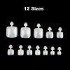 12 sizes of False Full Cover Toe Tips