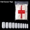 500pcs Full Cover Nail Tips in bag