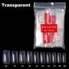 500pcs Full Cover Nail Tips in transparent color
