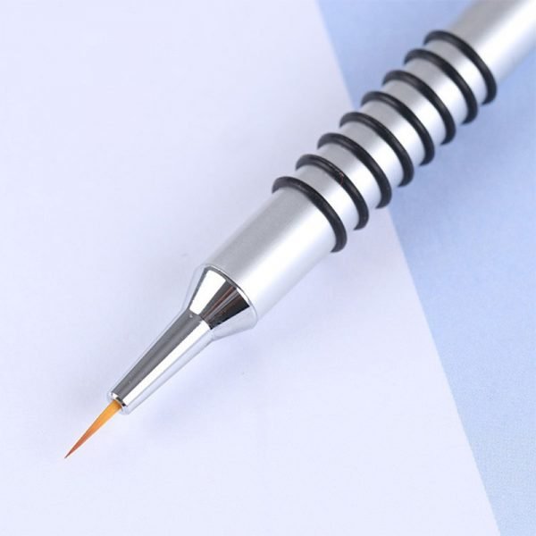 8 circles on the nail brush handle