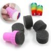 DIY Nail Art Manicure Gradual Sponge Stamper Set