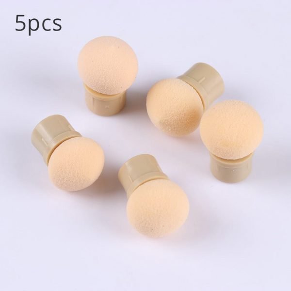 Detail of 5pcs Reusable Gradient Nail Art Decor Brush Replaceable Sponge Heads-6