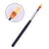 Detail of Nail Art Gradient Color Painting Brush With Black Handle