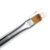 Detail of Nail Art Gradient Color Painting Brush With Rhinestone Inside Acrylic Handle