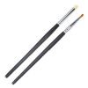 Detail of Two Types Wood Handle Gradient Color Change Nail Art Painting Brush