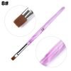 NO.8 of Gel Nail Brush With Spray Design Handle