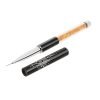 Nail Art Liner Brush With Gold Diamond Acrylic Handle & Diamond Inlaid Cap