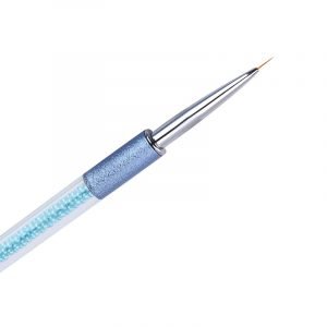 Nail Liner Brush With Pearl Inside Acrylic Handle