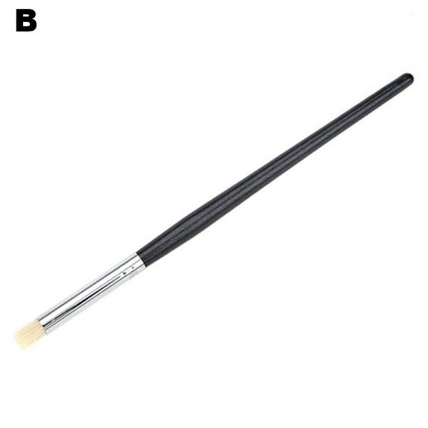 Type B of Two Types Wood Handle Gradient Color Change Nail Art Painting Brush