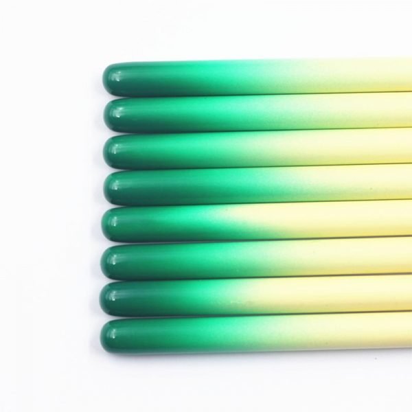 detail of Gradient Color Wood Handle 3D Flower Painting Ombre Nail Art Brushes-3