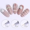 details of Nail Detail Liner Brush With Alloy Handle and Circles-1