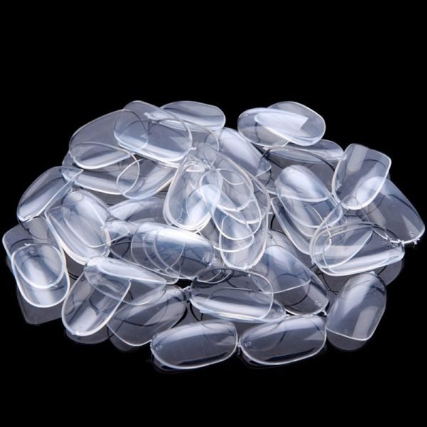 details of Round Shape Full Cover Nail Tips-2