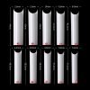 size of Artificial Super Long C Curve French Nail Tips In Bag
