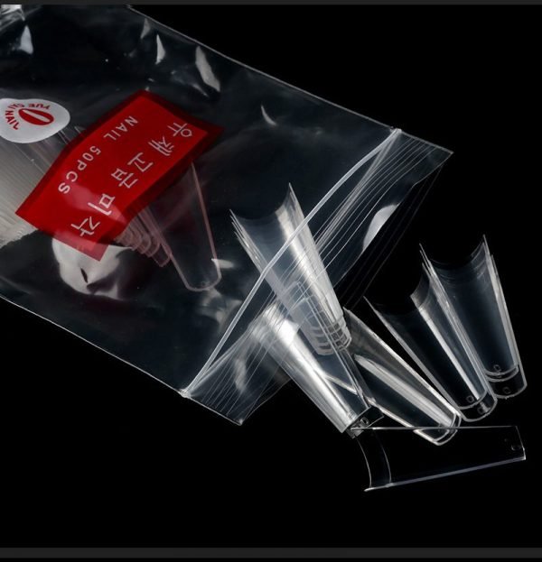 small package of Flat Head Coffin French Nail Tips