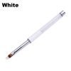 white color of Nail Art Gradient Color Painting Brush