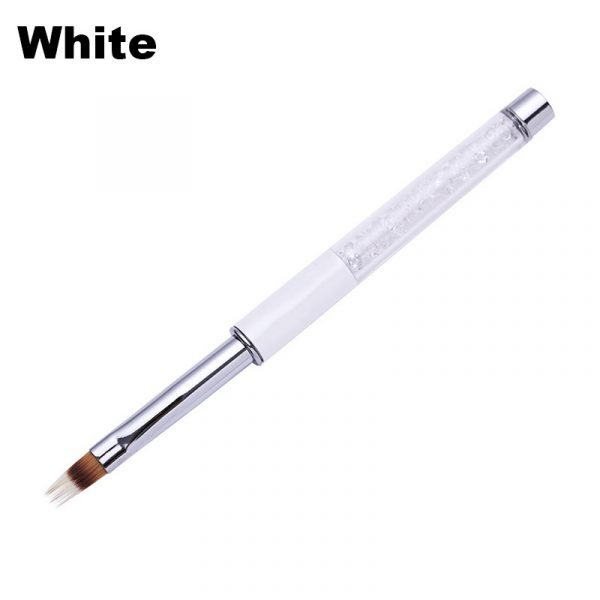 white color of Nail Art Gradient Color Painting Brush