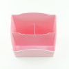 3 Cells Nail Tools Storage Box Organizer Nail Art Brush Display Shelf Holder-3