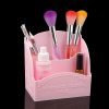 3 Cells Nail Tools Storage Box Organizer Nail Art Brush Display Shelf Holder-5