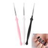 3PCS Solid Color Plastic Handle Painted Drawing Line Pen Set-6