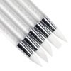 5PCS Double Heads Nail Art Silicone Sculpture Pen With Glitter Acrylic Handle-3
