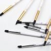 5PCS Marble Pattern Handle Nail Art Black Silicone Sculpture Pen-5