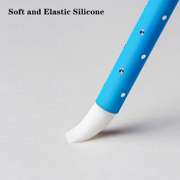 5PCS Nail Art Emboss Carving Soft Silicone Pen Set-3