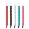 5PCS Nail Art Emboss Carving Soft Silicone Pen Set-4
