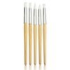 5PCS Wooden Handle Nail Art Silicone Sculpture Pen Set-4