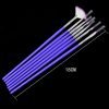 7PCS Purple Handle Nail Art Design Pen Painting Brush Set-5