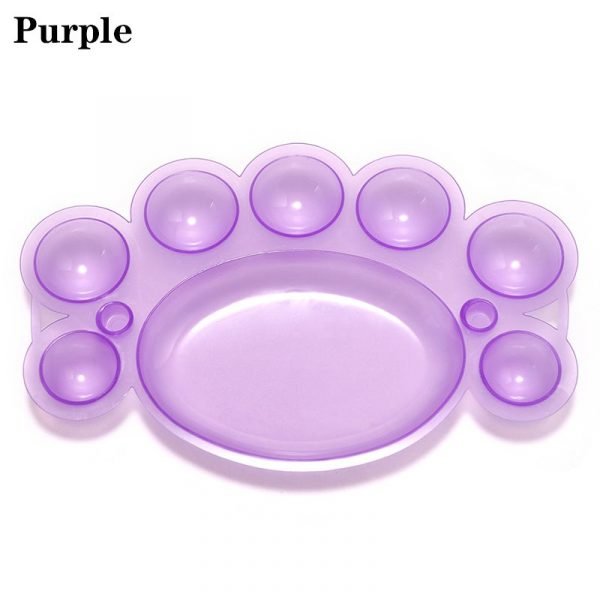 Bear Paw Shape Nail Color Mixing Palette Dish-4