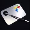 Four Shapes Stainless Steel Nail Art Makeup Color Palette-4