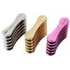Plated 5 Grids Nail Art Brush holder Nail Salon Tools Brush Rack-2