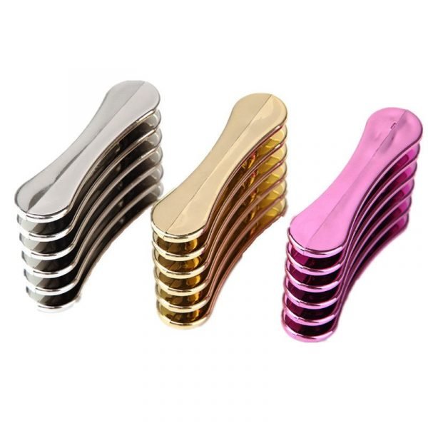 Plated 5 Grids Nail Art Brush holder Nail Salon Tools Brush Rack-2