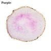 Round Shape Resin Nail Art Color Mixing Palette And Artwork Display Board-10