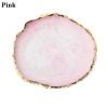 Round Shape Resin Nail Art Color Mixing Palette And Artwork Display Board-8