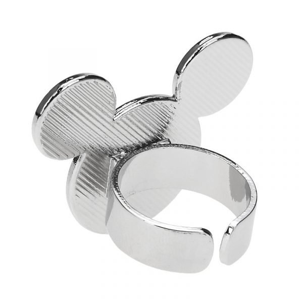 Various Shapes Stainless Mini Nail Art Color Palette Ring-7