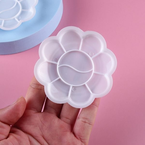 White Acrylic Color Mixing Paint Draw Palette-2