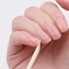 100Pcs Nail Art Design Manicure Wood Sticks Cuticle Pusher Remover Trimmer-4