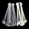 100Tips per Set Spoon Shape False Nail Art Color Chart Stick-8